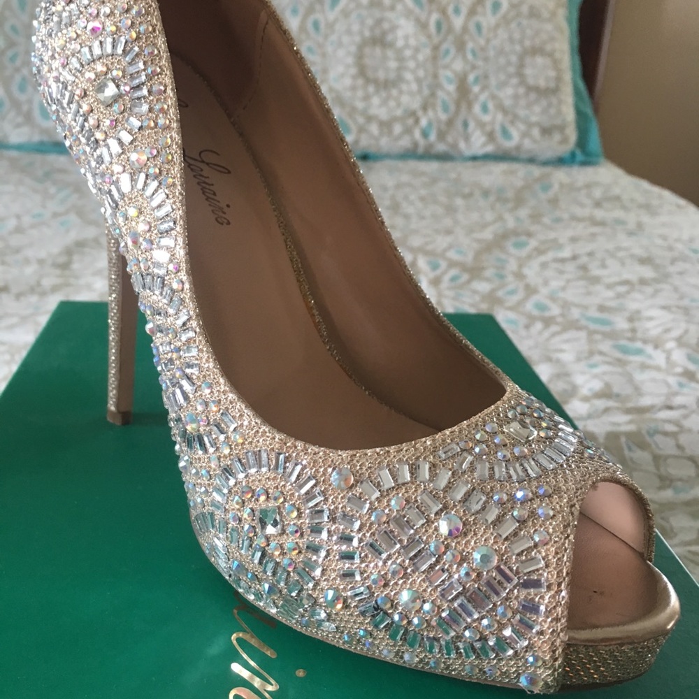 Beautiful high heels.